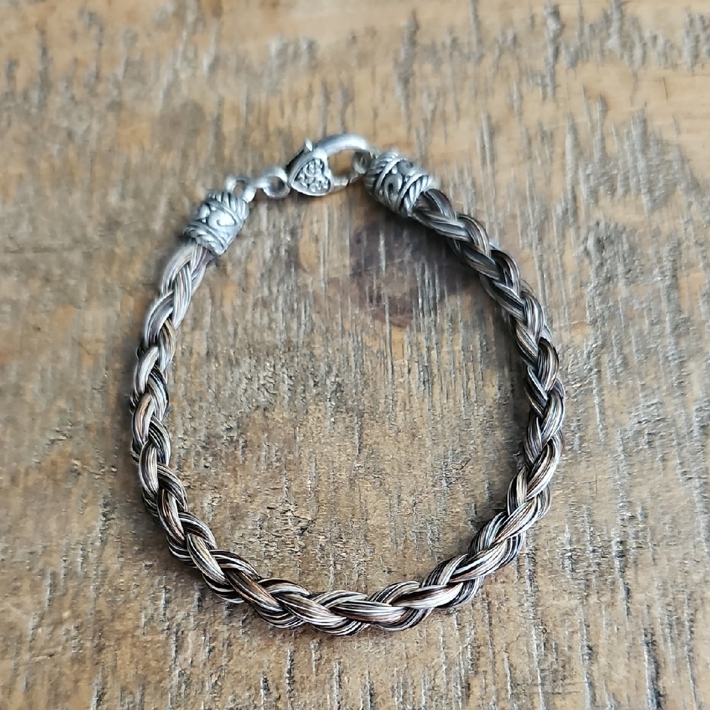 Braided Silver Bracelet